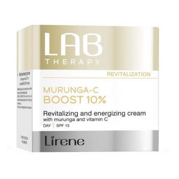 Crema de zi LAB THerapy revitalizanta si energizanta cu moringa si vitamina C, SPF 15, 50ml