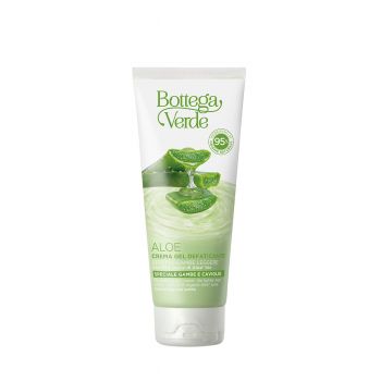 Crema gel pentru picioare, anti-oboseala - cu 30% suc organic de Aloe