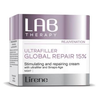 Crema reparatoare si regeneratoare de noapte Lirene Lab Therapy Ultrafiller Global Repair, 50ml Crema reparatoare si regeneratoare de noapte Lirene Lab Therapy Ultrafiller Global Repair, 50ml