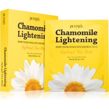 Petitfée Chamomile Lightening mască decolorantă pentru luminozitate si hidratare