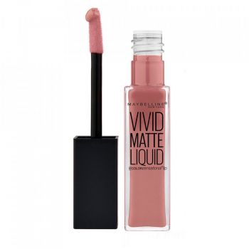 Ruj de buze lichd Maybelline Vivid Matte 50 Nude Thrill