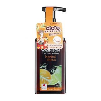 Sapun spuma cu efect de curatare si revigorare a mainilor – Washbon Herbal Citrus, 450ml