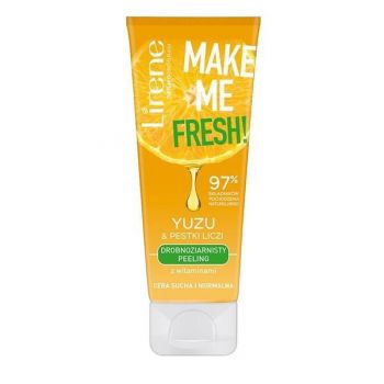 Scrub facial Make Me Fresh cu extract din Litchii si Yuzu, 75ml ieftin