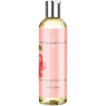 Ulei masaj si baie cu coacaze rosii Natural Moments, Organique, 250 ml