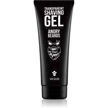 Angry Beards Jack Saloon Shave Gel gel pentru bărbierit