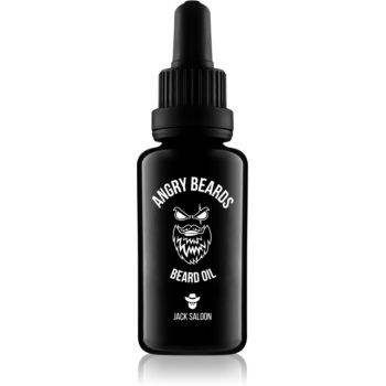 Angry Beards Jack Saloon Beard Oil ulei pentru barba