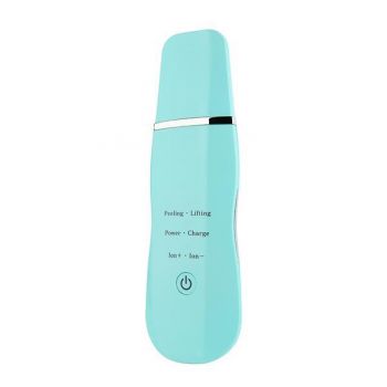 Aparat Cosmetic Skin Scrubber, Peeling Exfoliator Facial, Multi-Functional Face Lifting Beauty Machine, Sky, Perfect de firma originala