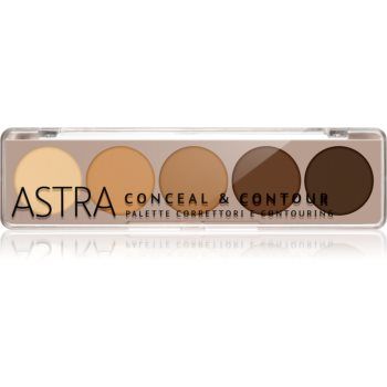 Astra Make-up Palette Conceal & Contour paleta corectoare de firma original