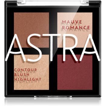 Astra Make-up Romance Palette Patela pentru conturul fetei facial