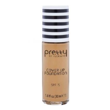 Fond de ten Pretty by Flormar Cover Up, 05 Soft Beige, 30 ml Fond de ten Pretty by Flormar Cover Up, 05 Soft Beige, 30 ml
