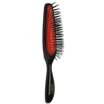 Perie pneumatica lunga cu perii din nylon pentru barber/frizerie/coafor 79 - Sinelco Perie pneumatica lunga cu perii din nylon pentru barber/frizerie/coafor 79 - Sinelco