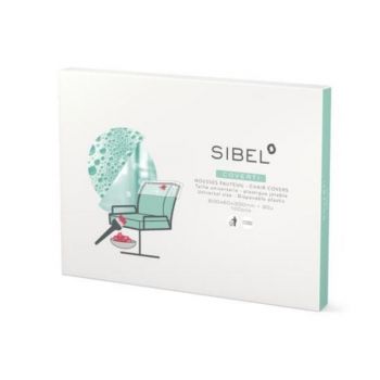 Protectie transparenta pentru scaun frizerie, coafor, barber 100 buc - Sinelco