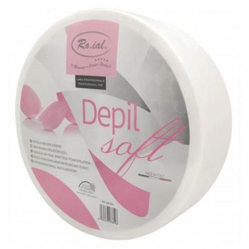 Rola Depilsoft din TNT pentru epilat Roial, 7cm x 100m Rola Depilsoft din TNT pentru epilat Roial, 7cm x 100m