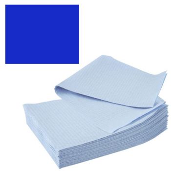 Bavete-Campuri Cosmetice Albastre - Prima PE and Paper Medical Towel Tissue 33 x 45 cm de firma original