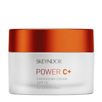 Crema Energizanta Ten Normal spre Uscat - Skeyndor Power C+ Energizing Cream SPF15 50 ml