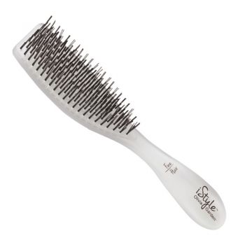Perie Compacta Styling Par Fin - Olivia Garden iStyle Brush for Fine Hair la reducere