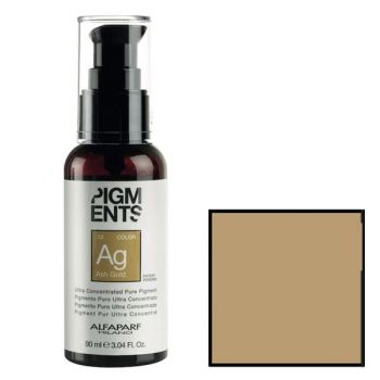 Pigment Concentrat Cenusiu Auriu - Alfaparf Milano Ultra Concentrated Pure Pigment ASH GOLD 90 ml