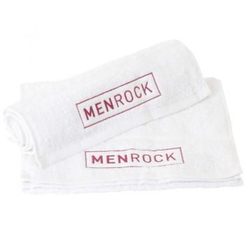 Prosop pentru Barbierit - Men Rock White Cotton Shaving Towel la reducere