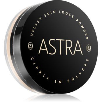 Astra Make-up Velvet Skin stralucire, pulbere vrac pentru o nota de catifea pentru piele