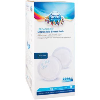 Canpol babies Breast Pads inserții de unică folosință pentru sutien Canpol babies Breast Pads inserții de unică folosință pentru sutien