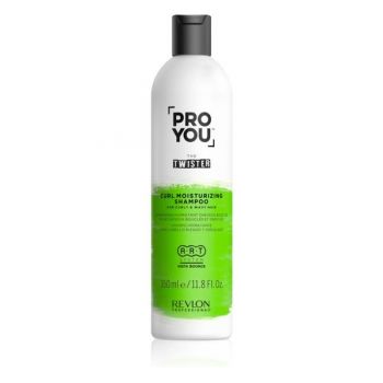 Sampon Hidratant pentru Parul Ondulat - Revlon Professional Pro You The Twister Curl Mosturizing Shampoo, 350 ml