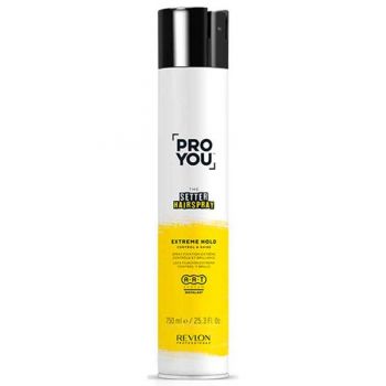 Spray Fixativ cu Fixare Puternica  - Revlon Professional Pro You The Setter Hairspray Extreme Hold, 750 ml