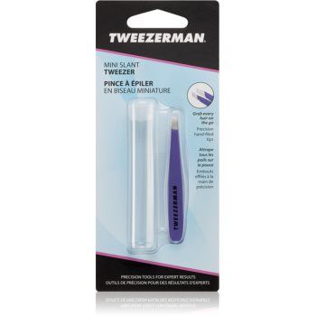 Tweezerman Mini Slant pensete cu varfurile tesite mini