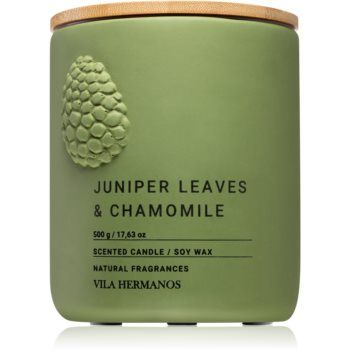 Vila Hermanos Juniper Leaves & Chamomille lumânare parfumată