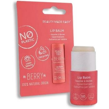 Balsam de Buze Zero Plastic Berry Lip Balm Beauty Made Easy, 6 g