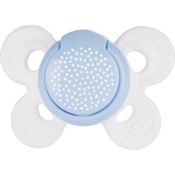 Chicco Physio Comfort Dots/Raccoon suzetă 0-6m Boy Chicco Physio Comfort Dots/Raccoon suzetă 0-6m Boy