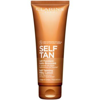 Clarins Self Tan Milky Lotion lotiune autobronzanta corp si fata de firma original