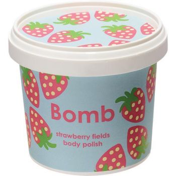 Exfoliant de corp Strawberry Fields Shower, Bomb Cosmetics, 365 ml