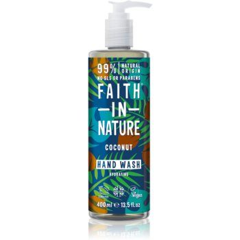 Faith In Nature Coconut Săpun natural pentru mâini cu ulei de cocos de firma original