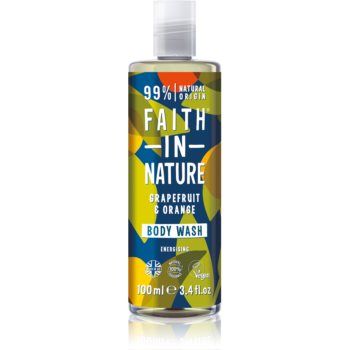 Faith In Nature Grapefruit & Orange Gel de duș energizant