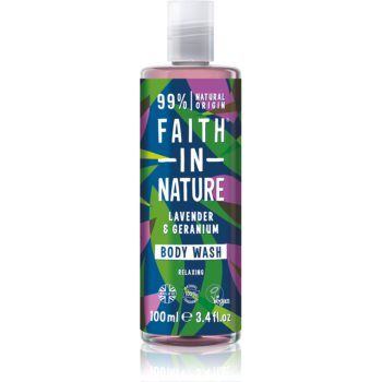 Faith In Nature Lavender & Geranium gel de dus relaxant