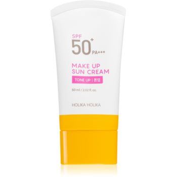 Holika Holika Make Up Sun Cream bază ușor colorată SPF 50+