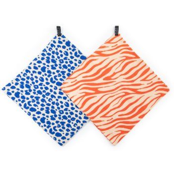 KLRK Home Wild Color Leopard&Zebra scutece textile 96x96 cm KLRK Home Wild Color Leopard&Zebra scutece textile 96x96 cm