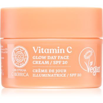Natura Siberica Oblepikha C-Berrica crema de zi radianta SPF 20 Natura Siberica Oblepikha C-Berrica crema de zi radianta SPF 20
