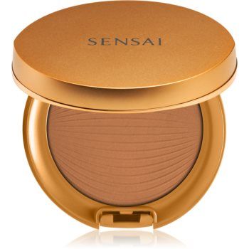 Sensai Silky Bronze Natural Veil Compact pudra compacta pentru strălucirea și netezirea pielii