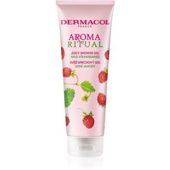 Dermacol Aroma Ritual Wild Strawberries gel de dus racoritor