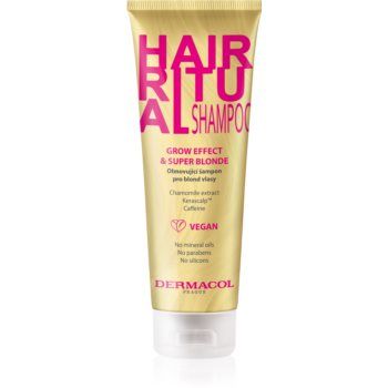 Dermacol Hair Ritual șampon regenerator pentru par blond