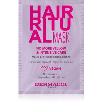 Dermacol Hair Ritual masca pentru nuante inchise de blond