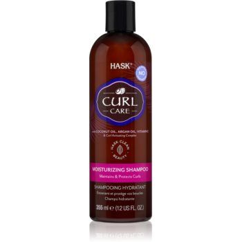 HASK Curl Care șampon hidratant pentru păr creț și ondulat