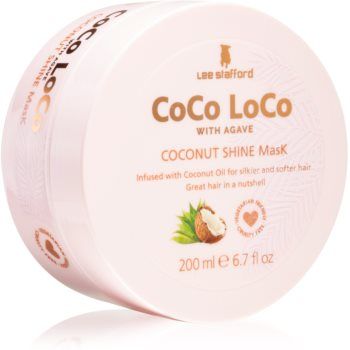 Lee Stafford CoCo LoCo Agave masca iluminatoare pentru un par stralucitor si catifelat