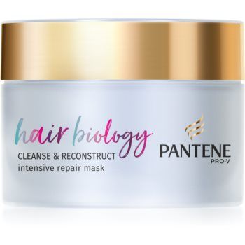 Pantene Hair Biology Cleanse & Reconstruct Masca de par pentru par deteriorat