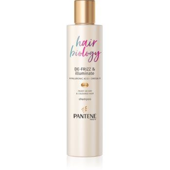 Pantene Hair Biology De-Frizz & Illuminate șampon pentru păr vopsit