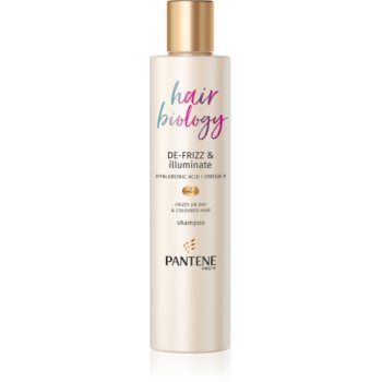 Pantene Hair Biology De-Frizz & Illuminate șampon pentru par uscat si vopsit