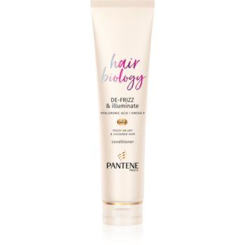 Pantene Hair Biology De-Frizz & Illuminate balsam pentru par uscat si vopsit