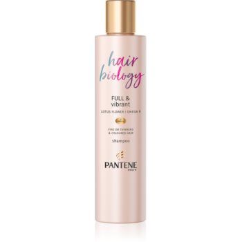 Pantene Hair Biology Full & Vibrant Sampon pentru curatare si hranire a parului pentru par slab