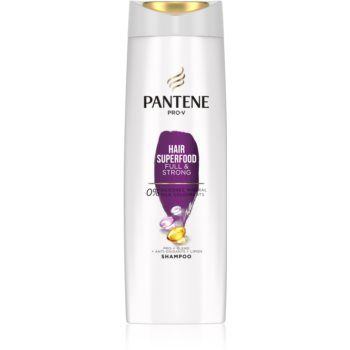 Pantene Hair Superfood Full & Strong șampon pentru hranire si stralucire